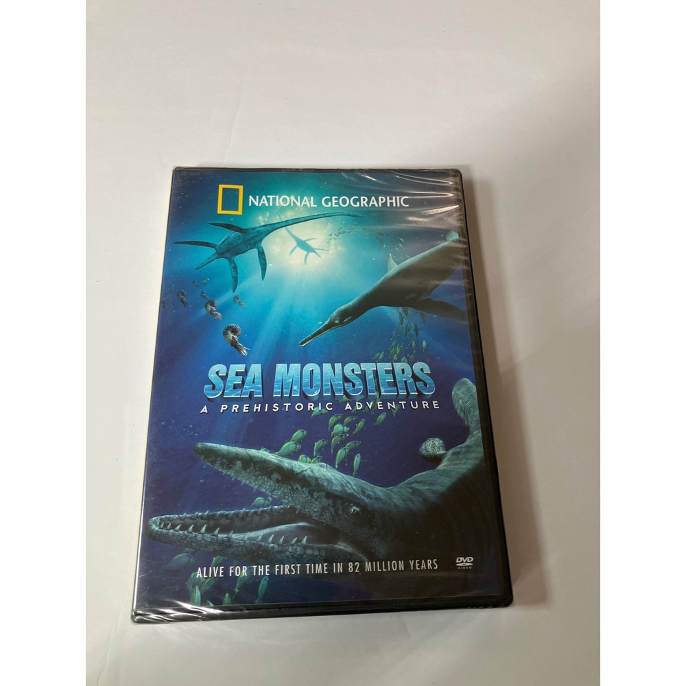National Geographic Sea Monsters A Prehistoric Adventure‎ DVD New Sealed